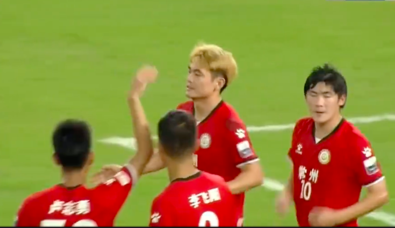 1-1！28岁前国脚黄紫昌苏超首秀 造点+命中斩首球 率常州2轮不败